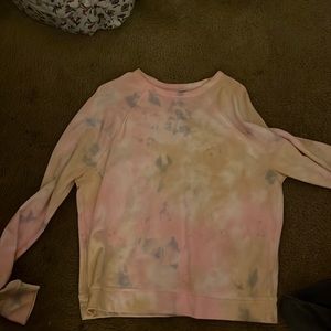 New pink sweater.